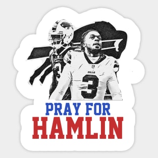 Pray for Hamlin Sticker